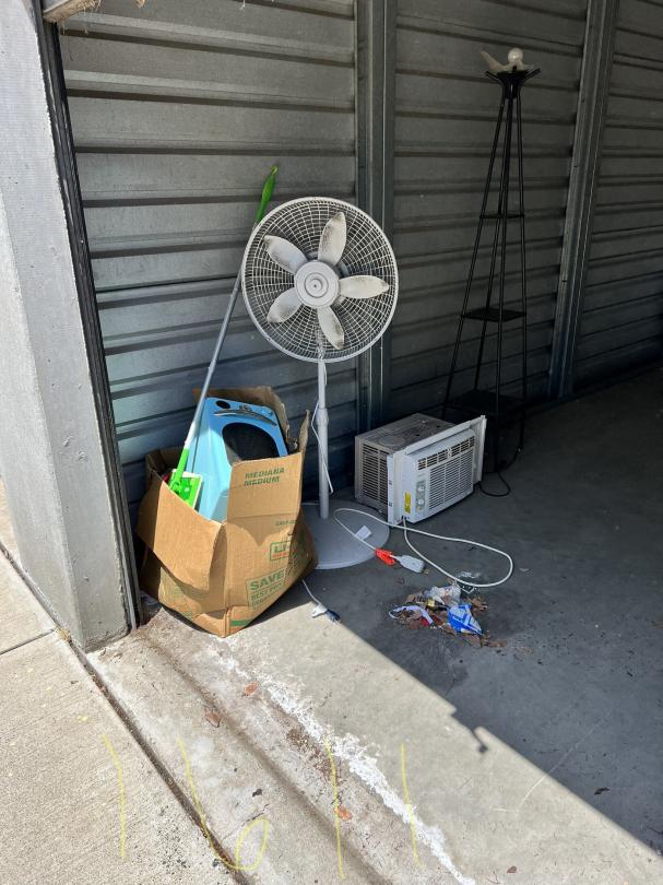 Storage Unit Auction in Sacramento, CA at Uhaul storage Auburn Blvd